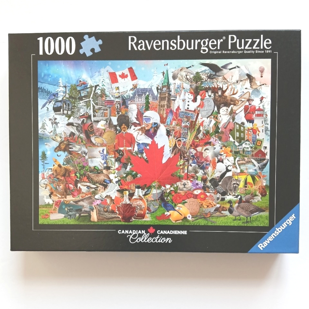 Oh, Canada! 1000-piece puzzle by Ravensburger